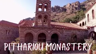 Βόλτα στην Ιερά Mονή Παμμεγίστων Ταξιαρχών Eρεσού Πιθαρίου και την τεχνητή λίμνη της Ερεσού Λέσβος.