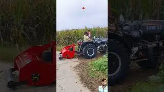 #tractor_#plow_#4wd_#rotovator_#farming_#interesting_🚜