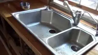 Installing The Kitchen Plumbing In My Tiny House O35