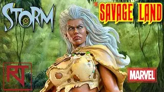 Rare Custom X-Men Storm Statue | Savage Land | X-Men | Marvel Comics |