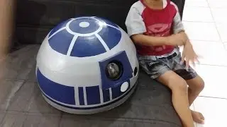 How to Build Working R2D2 with Foam Board