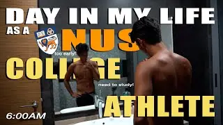 A Day In The Life Of A NUS College National Athlete | Singapore Beach Volleyball & Computer Science