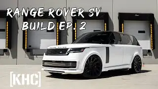Range Rover SV Build Ep. 2 | 1016 Industries Body Kit & Vossen UV-3 Wheels