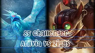 Bjergsen as Anivia vs Ziggs Mid S5 Preseason Ranked Challenger Highlights #6