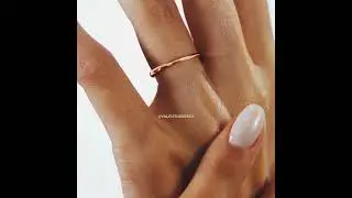 14k Solid Gold Knife Edge Band | Antique Design Band For Men's And Women's