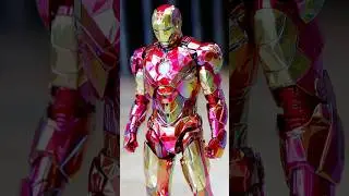 IRON Man 2 - 1/6th scale Iron Man Mark IV (Fractal Armor) by Hottoys #toyzlover #ironman #marvel