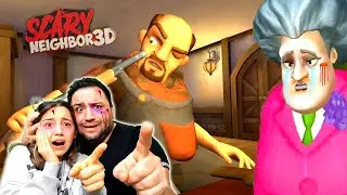 Scary Teacher 3d Deli &Ouml;ğretmenin Sevgilisine Fena Şaka Yaptık