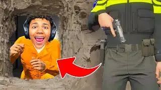 Ik Ontsnapte Uit De Gevangenis..?!😲 (GTA RP)