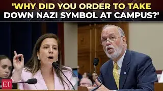 'You've failed Jewish students': Stefanik grills CUNY Chancellor over 'Nazi symbol' and antisemitism