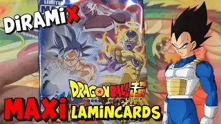 MAXI LAMINCARDS DRAGON BALL SUPER SAGA COLLECTION 2021! TOCCA a VEGETA! Diramix | Speciale Edicola