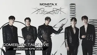230109 MONSTA X REASON COMEBACK TALK LIVE