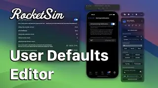 User Defaults Editor - Monitor and edit User Defaults in Xcode's Simulator