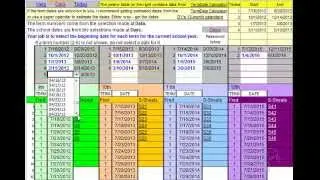 V Planner Set the Term Dates
