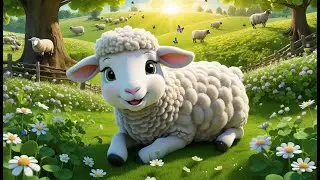 White Sheep, Fluffy and Fat | Soft Sheep Song for Toddlers | Cozy Nursery Rhyme for Kids