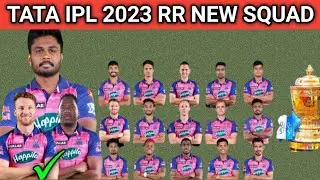 IPL 2023 - Rajasthan Royals Full Squad | RR Squad 2023 | RR Players List 2023