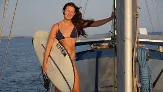 Surfing From My Sailboat Home | 18 & Sailing the World