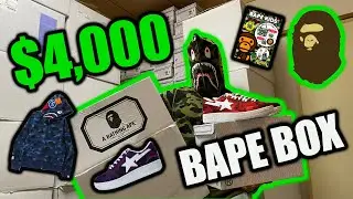 I packed up a $4000 BAPE Box! | Day in the Life of a Bape Reseller