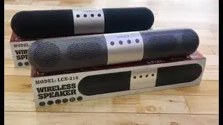 LCN 210 Wireless Outdoor Bluetooth Speaker Soundbar with Aux TF Card
