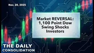 Market REVERSAL: 1,100 Point Dow Swing Shocks Investors