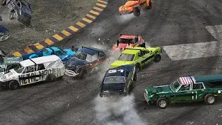 Destructive battle in the auto arena | Wreckfest