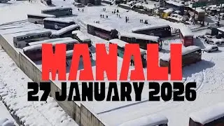 27 JANUARY 2026 MANALI HEAVY SNOWFALL ❄️ | INTERNET TROLLING/GROUND REALITY | SAFE TRAVEL GUIDE 🏔️