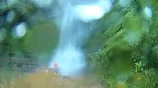 Juan-Curi-Wasserfall San Gil Kolumbien