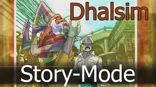 Street Fighter V - Dhalsim Story Mode (Cutscenes Only)