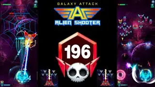 Galaxy Attack: Alien Shooting | New Campaign Mode | New Level 196 No Revive Review | By Apache Gamer