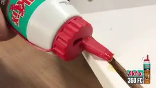 DIY- How to Apply PUR Wood Glue D4 (Fast Cure)