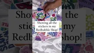 These designs are in my redbubble Shop l!nked in my b!o💓 #redbubblestickers #stickers #stickerlover