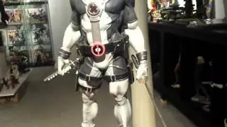 Sideshow Deadpool X-Force variant statue review.