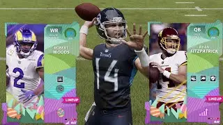 *FREE* SUGAR RUSH RYAN FITZPATRICK & ROBERT WOODS GAMEPLAY! MADDEN 22 ULTIMATE TEAM