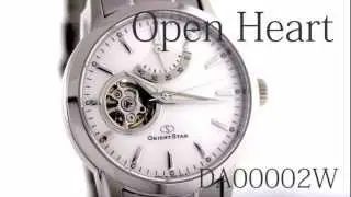 Orientstar Open Heart DA00002W mechanical hand winding movement made in Japan.