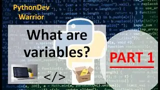 Python Programming For Beginners | What are variables?