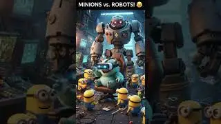 Cute monster series (minions)#vr #robots #minions