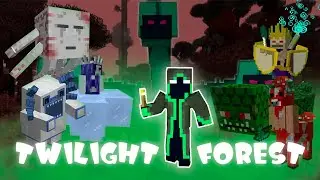 Прошёл весь Twilight Forest в одном видео