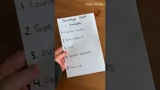 Indoor Scavenger Hunt