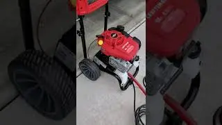 Craftsman pressure washer engine idle surge