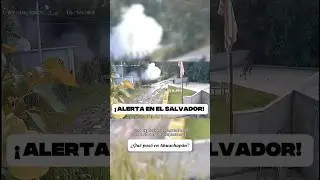 &iexcl;Impresionante explosi&oacute;n en el ausol de Santa Teresa, Ahuachap&aacute;n! 🇸🇻🌋