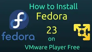 How to Install Fedora 23 on VMware Player Free [Subtitle] [HD]