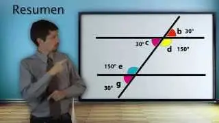 Ángulos entre paralelas