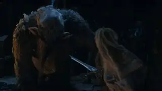 Galadriel Kills a Snow Troll Fight Scene | Lord of The Rings: The Ring of Powe Season 1 Episode 1