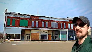Forgotten American Downtowns - Hartford City and Portland, Indiana