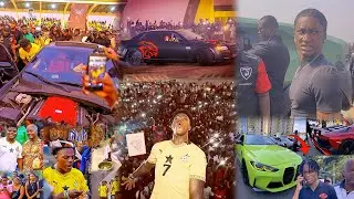 IShowSpeed Shocked Ibrahim Mahama Son,Cheddar Son,Shows Up as take center stage,Cars Drift Skills 