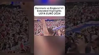 Denmark vs England 1-1 Extended Highlights UEFA EURO 2024