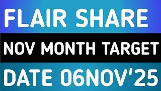 FLAIR WRITING STOCK LATEST NEWS 6NOV'25/FLAIR WRITING SHARE LATEST NEWS WITH TARGET ANALYSIS 