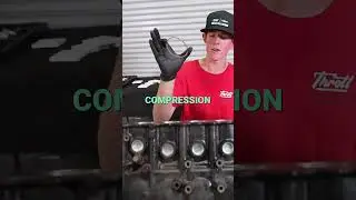 Building High Performance Engines  Piston and Connecting Rod Assembly Tutorial #shorts