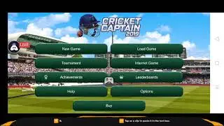 [English] Cricket Captain 2019 : 👍 stream | Playing Solo