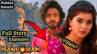 HanuMan Teaser Breakdown in Hindi | Hanuman (2023) Full Story Explained- Hanuman vs Adipurush Teaser