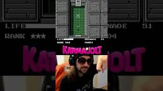Tank Reset Trick - Metal Gear (NES) - A Wild Glitch Appears! #shorts